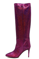 Anna F. Boots Fuchsia
