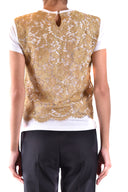 Valentino Tshirt Short Sleeves Gold