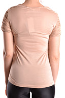 Elisabetta Franchi Tshirt Short Sleeves Beige
