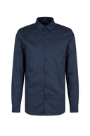 Armani Exchange Shirts Dark Blue