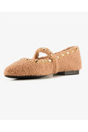 Ash Ballet Flats Beige
