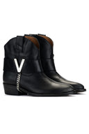 Via Roma 15 Booties Black