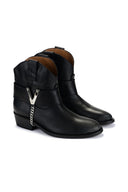 Via Roma 15 Booties Black