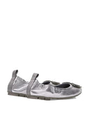 Hogan Ballet Flats Silver
