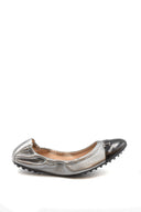 Tod's Ballet Flats Dark Gray