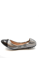 Tod's Ballet Flats Dark Gray