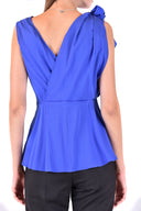 Sportmax Code Top Electric Blue