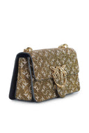 Pinko Shoulder Bags Bronze