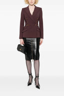 Elisabetta Franchi Jacket Burgundy