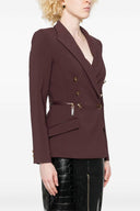 Elisabetta Franchi Jacket Burgundy