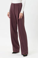 Elisabetta Franchi Trousers Burgundy
