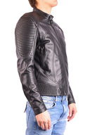 Les Hommes Urban Jackets Black