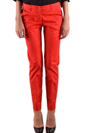 Armani Jeans Trousers Red