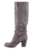 Car Shoe Boots Brown