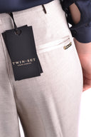 Twin Set Simona Barbieri Trousers Gray