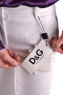 D&G Dolce & Gabbana Trousers White