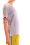 Msgm Tshirt Short Sleeves White