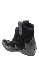 L.A L.A Tex Booties Black