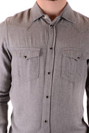 Dondup Shirts Gray