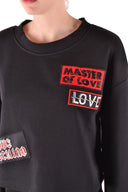 Love Moschino Sweatshirts Black