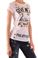 Philipp Plein Tshirt Short Sleeves White
