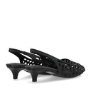 Ash Enji Black Slingback Pump