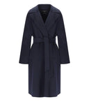 Max Mara Weekend Civada Blauer Gürtelmantel