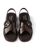 Prada sandalen met gespen