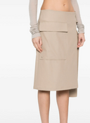 Gonna Courrèges Utility Fibbia Cotone
