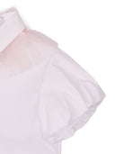 Monnalisa Camicia Popeline Stretch