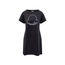 Moncler Cotton Logo Mini Kleid