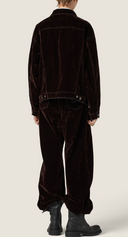 Miu Miu Giubbotti Velvet Chambray