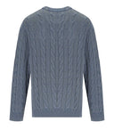 Carhartt Wip Carter Cozy Blue Crewneck Sweater