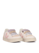 Veja Kids Small V 10 Leather White Petale