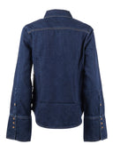 7 For All Mankind Shaped Shirt Indigo Soul