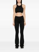Palm Angels Monogram Jacquard Crop Top