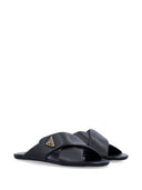 Prada Criss Cross Logo Slides