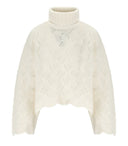 Weißer Rollkragenpullover von Twinset