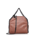 Stella Mc Cartney Mini Tote Eco Shaggy Deer W/Dark Ruthenium Color Chain