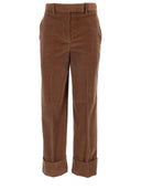 Thom Browne Fit 2 Beltloop Sack Trouser In Narrow Wale Corduroy