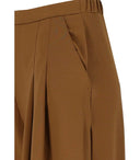 Mm Max Mara Vongola Braune Hose