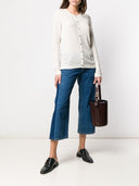 La Rose Button Fitted Cardigan