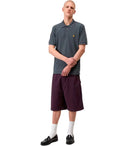 Carhartt Wip / Chase Cozy Blue Polo Shirt