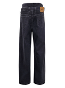The Attico Double Waistband Baggy Jeans