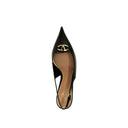 Valentino Garavani Valentino Garavani Leather Slingback Pumps