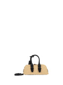 Pinko Bowling Bag Horizontal Rafia +