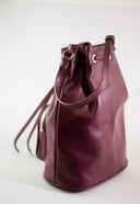 La Rose Leather Satchel Bag