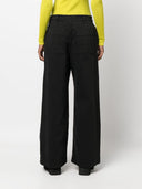 Parosh Parosh Low Rise Wide Leg Jeans