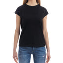 Herno T-shirt con logo impreziosito da cristalli Herno