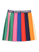 Bobo Choses Bobo Color Block Pleated Skirt
